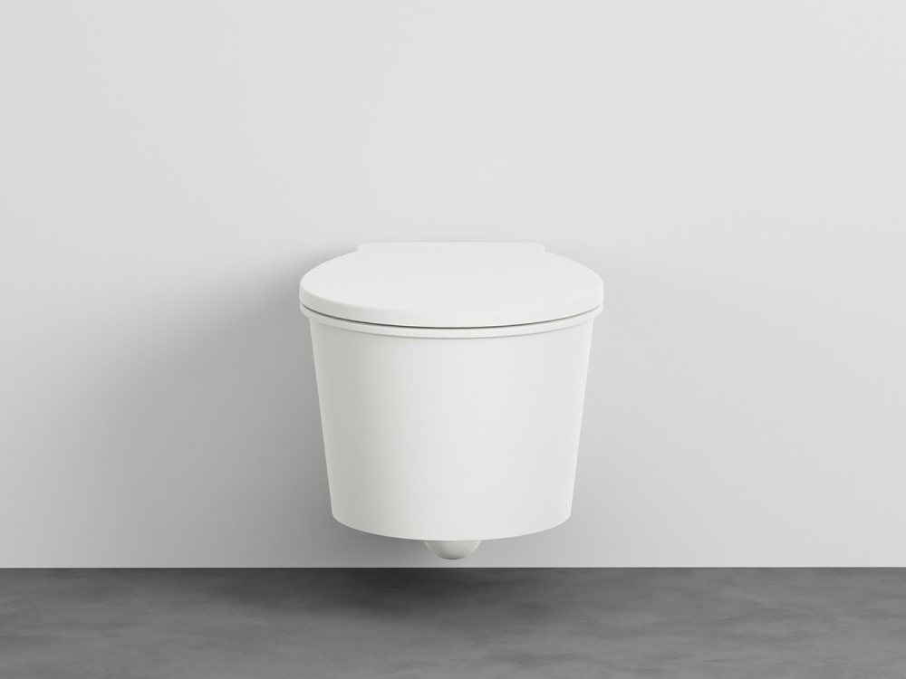 Armoire toilette miroir design rond 75-90 cm, round box CATINI, Cielo